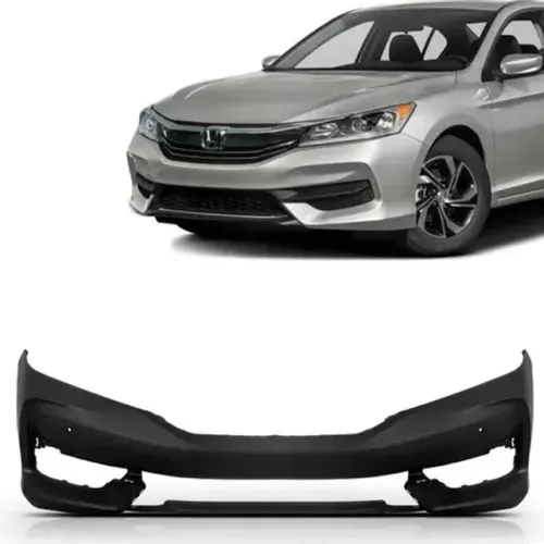 Parachoque Dianteiro Honda Accord 2016 à 2017 - Preto Liso - TYG