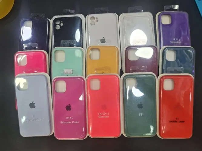Capa Case iPhone 11 Emborrachada e Transparente Cores variadas
