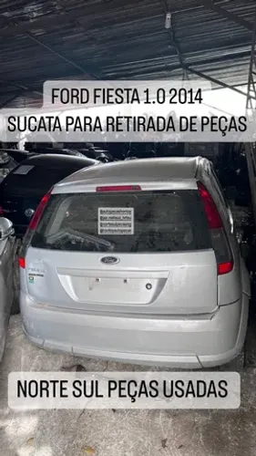 Ford fiesta 2014 1.0 sucata pra retirada de peça 