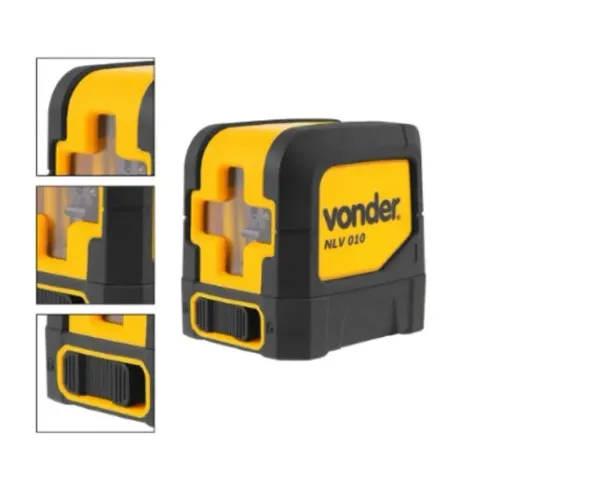 Nível a Laser 10 m Suporte Magnético Vonder