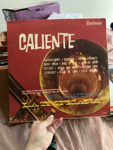 Caliente lp disco de vinil