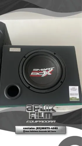 Caixa amplificada c/ fiação 