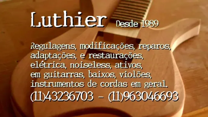 Luthier Guitarra