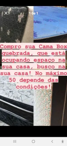 DESCARTE camas Box (Vou buscar)