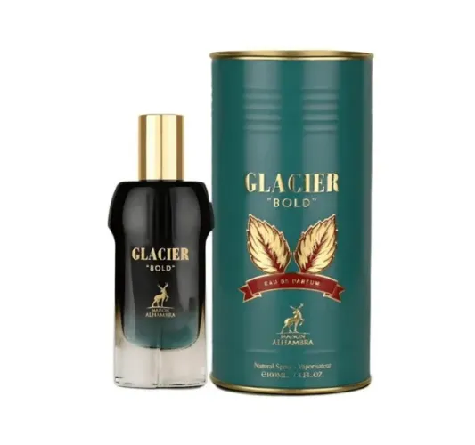 Perfume Arabe Masc. Glacier Bold Maison Alhambra 100ml EDP