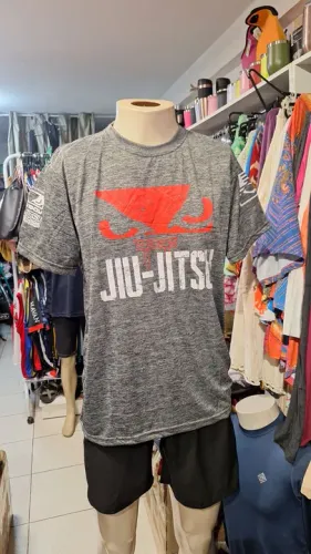 Camiseta masculina Jiu-Jitsu poliéster TM GG