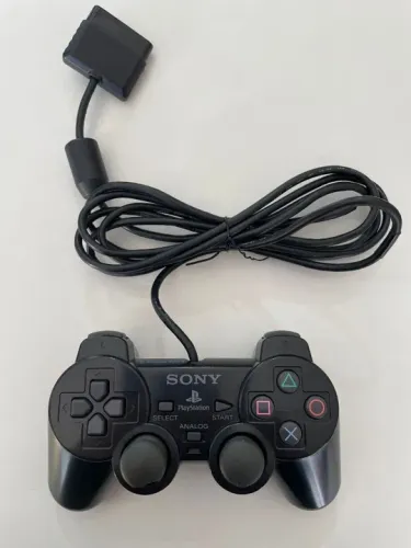 Controle Dualshock 2 Original para PlayStation 2 (PS2) Serie A - Usado
