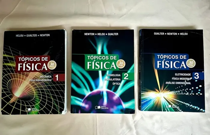 Coleção Tópicos de Física Completa Saraiva