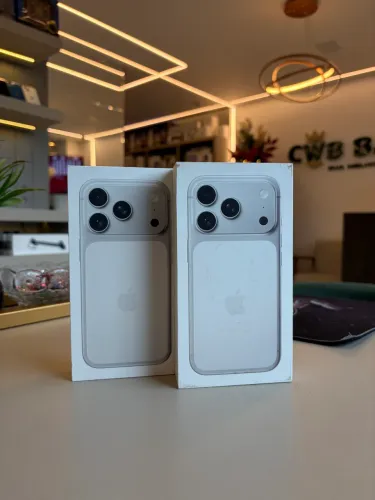 iPhone 17 Pro 256GB Branco Lacrado Pronta Entrega