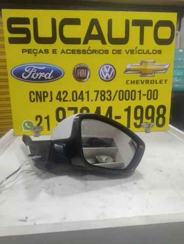 retrovisor do Peugeot 208 2013 a 2018 lado carona