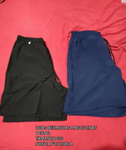 SHORTS MASCULINOS TECTEL - TAMANHO GG