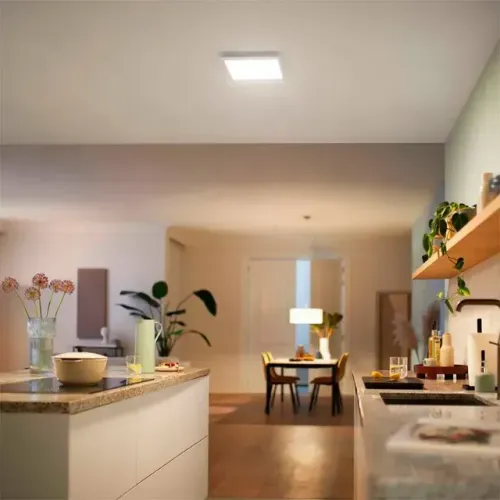 Plafon Painel LED Quadrado Embutir | 18W ou 25W | Luz Branca Fria | A partir de R$ 24,00