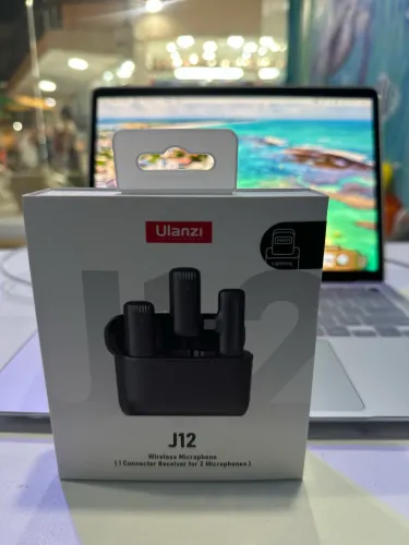 Microfone de Lapela - Ulanzi J12 - Lightning (iPhone)