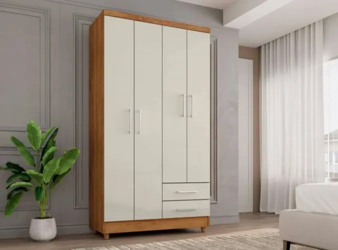 Promoção Guarda Roupa 4 portas - 10/11