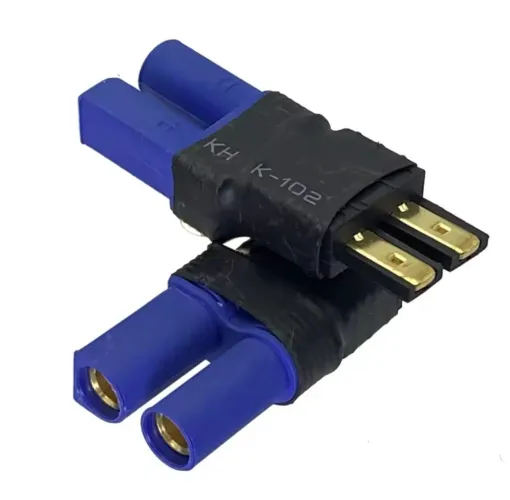 Traxxas Adaptador conector baterias automodelo LiPo EC5 Traxxas TRX