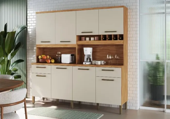 Armario Cozinha Cabernet MDF (Novo)