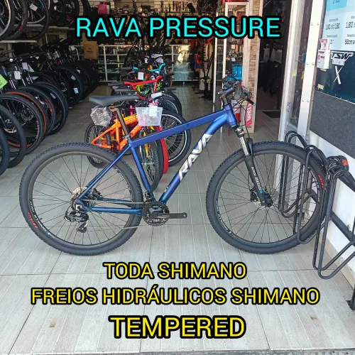 BICICLETA RAVA PRESSURE 29 (NOVA) TODA SHIMANO 