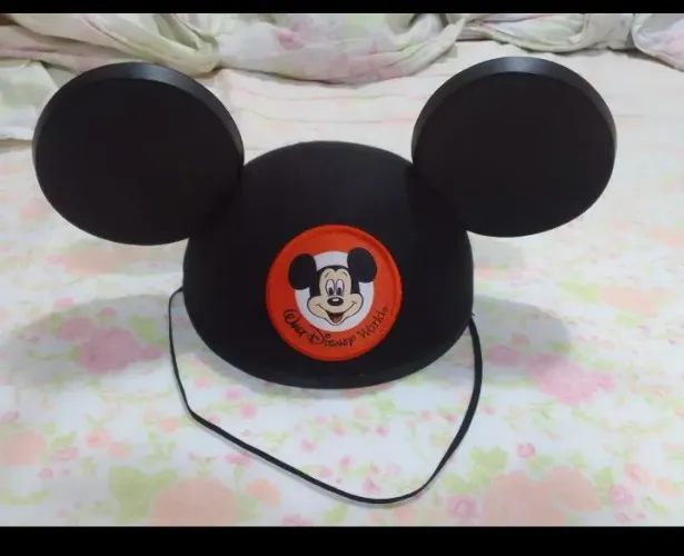 Chapéu Mickey - Exclusivo Disneylândia. 