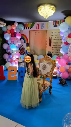 Vestido de festa infantil 6 e 8 anos verde