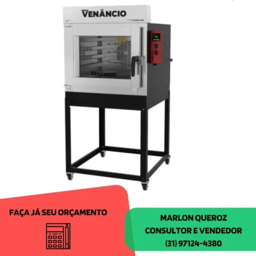 Forno 5 Esteiras Elétrico Turbo Venâncio 127/220v