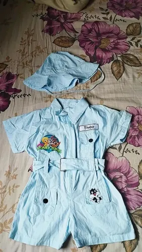 Roupa temática para festa infantil tamanho 2 anos 