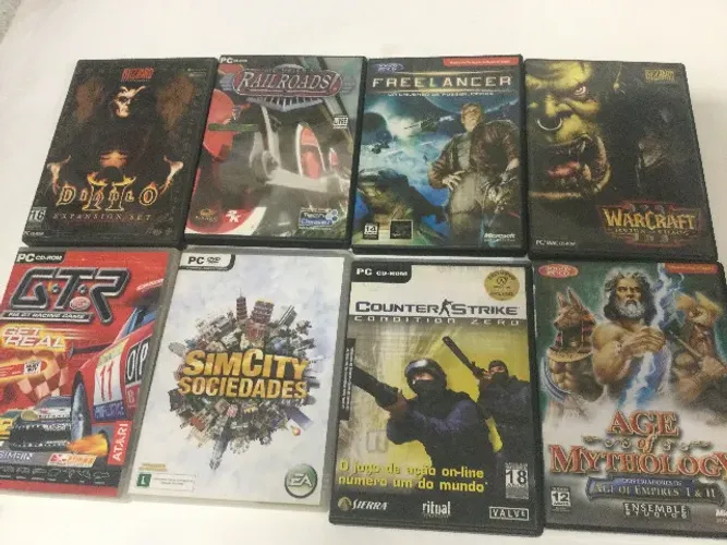 lote de jogos antigos npara computador