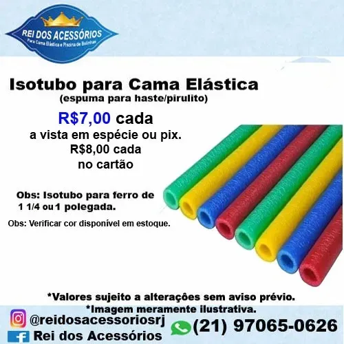 Isotubo Espuma para ferro do pirulito da Cama elástica pula pula