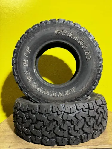 Pneus 31x10.5R15 Reformados Com Borracha Vipal Novos 1 Ano De Garantia - R$ 600.00 Unidade