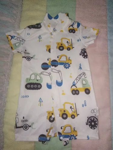 Macacão para bebê menino 