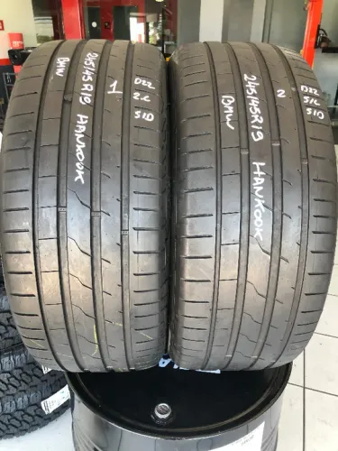 Kit 02 Pneus 245/45r19 Hankook Ventus S1 Evo 3 102y (bmw X1) (Usado)