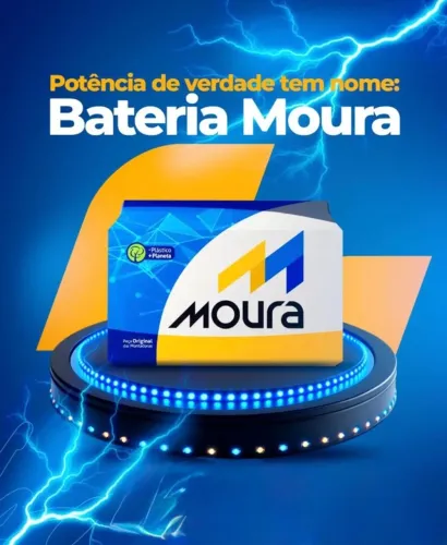 SOS Baterias - Delivery Imediato! Bateria Moura