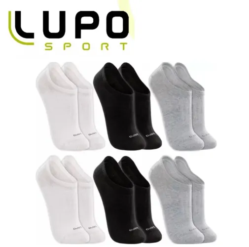 Meias Lupo 3 Pares Sapatilha Invisível Sport