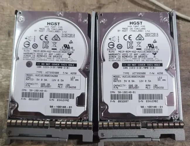 hd hgst 600gb 12gbps 10k sas 0n 0b32687