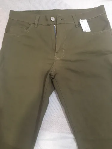 Calça Sarja Verde - Nova