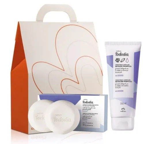 Kit Natura Tododia Algodão EXCLUSIVO