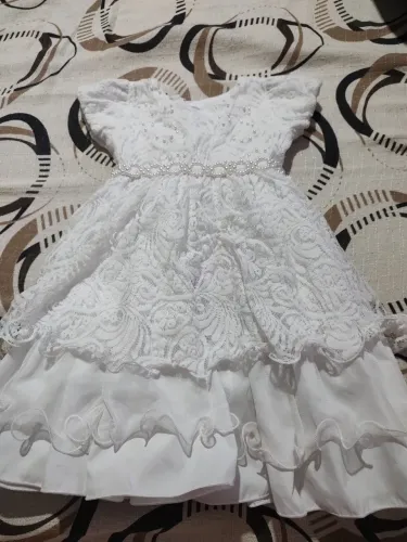 Vestido infantil para batizado