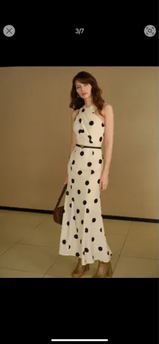 Vestido feminino midi 