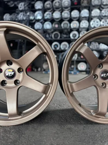 Rodas TE37 bronze aro 18