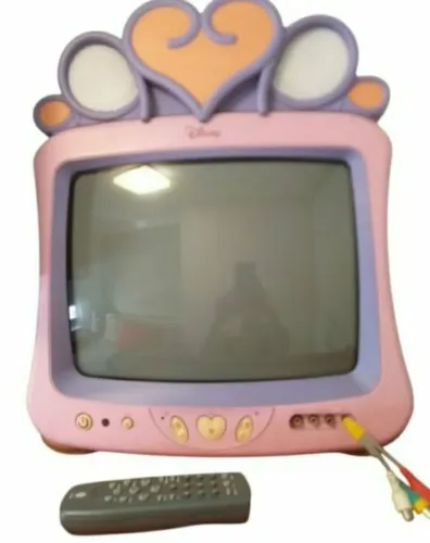 TV DISNEY PRINCESS, RARÍSSIMA! FAVOR LER A DESCRIÇÃO.