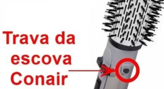 Trava lateral para escovas rotativas