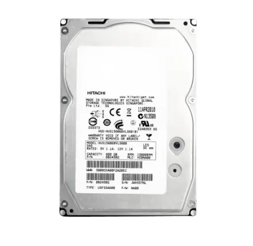Hd hitachi 600gb 15k fiber chan