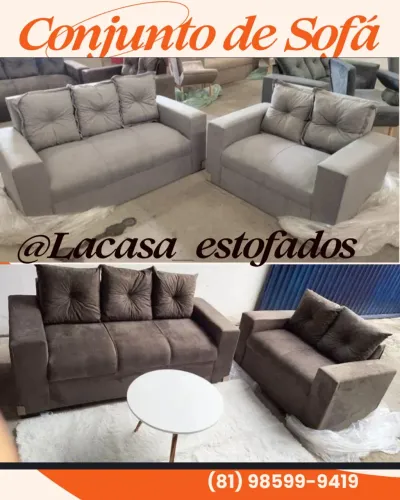 Sofá Simples - Conforto e Estilo para sua Sala!