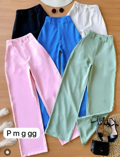 calça alfaiataria P M G GG
