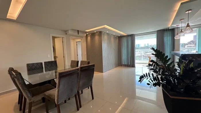 Excelente apartamento montado de armários e ar condicionado