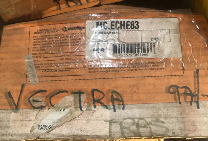 Par de Mola da suspensão Traseira CH Vectra GL/GLS/CD 97... COFAP - MC.ECHE83