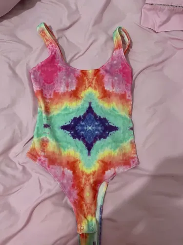 Body Forever 21 Tie Dye Colorido