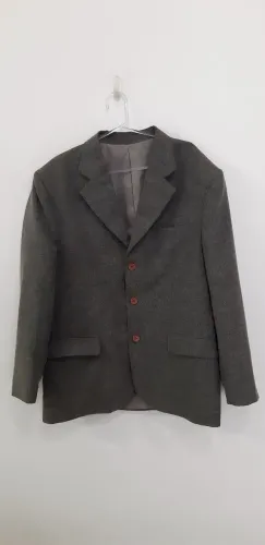 blazer masculino lã batida dim vanelli n.54