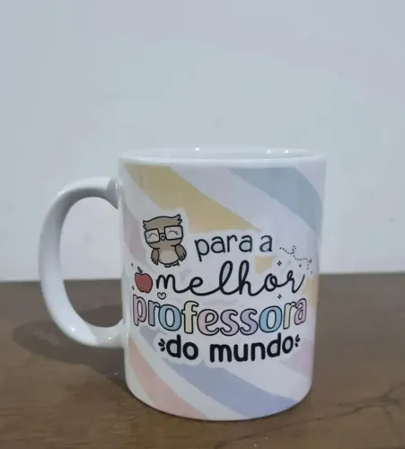 Caneca porcenala Personalizada Profissão Professora