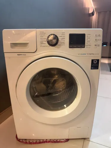 LAVADORA E SECADORA SAMSUNG LAVA E SECA SAMSUNG ECOBUBBLE 10,1 KG / 6 KG