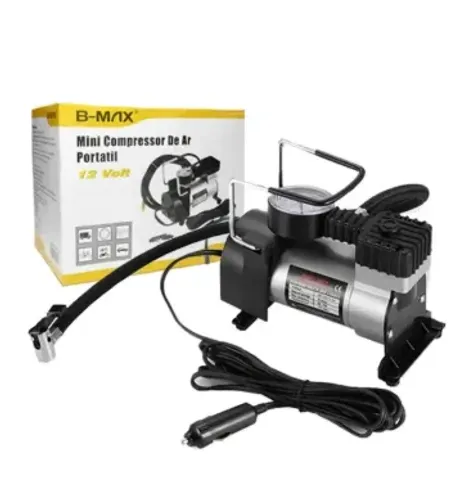 Mini Compressor 12v Para Pneus De Carro, Vans E Caminhões